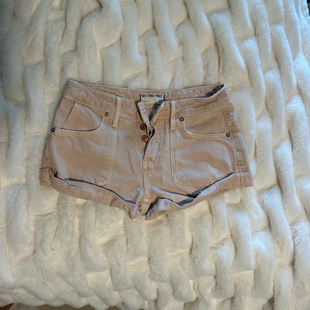 We The Free Blush Slouch Denim Shorts